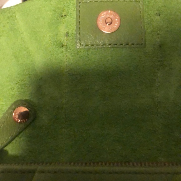 Ted Baker Wallet in Lime Green/Rose Gold - Picture 8 of 8